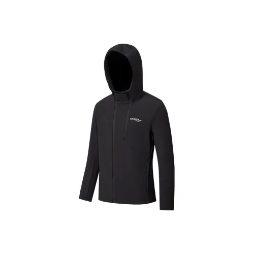 Saucony Глубокий черный Мужские куртки