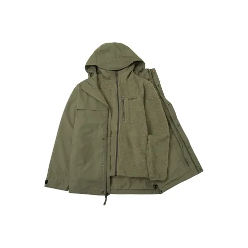 Timberland Ветрозащитный устойчивый к истиранию термическая ветровка мужской зеленый