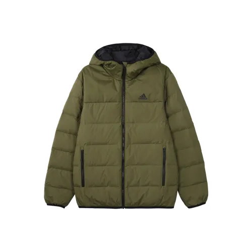 Adidas Пуховик Унисекс Зеленый