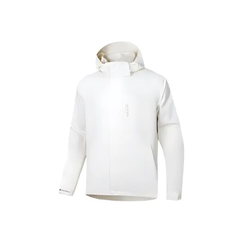 ANTA Ветровка Унисекс Ванильный Белый