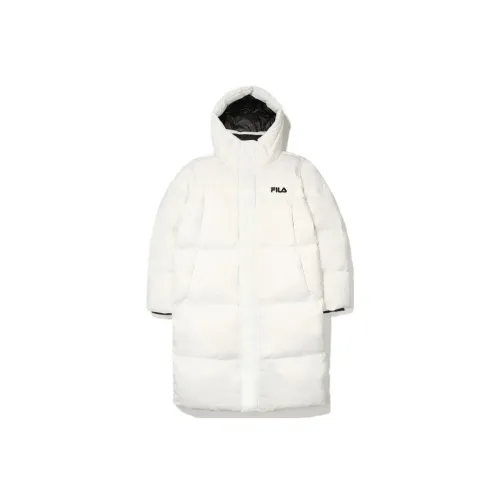 FILA белый унисекс пуховики куртки