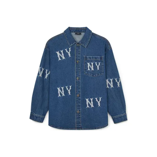 MLB New York Yankees Denim Jacket Unisex Indigo