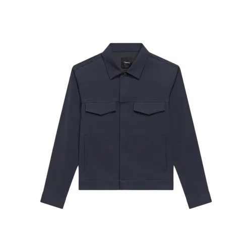 THEORY Куртки и Пальто Мужской Темно-синий