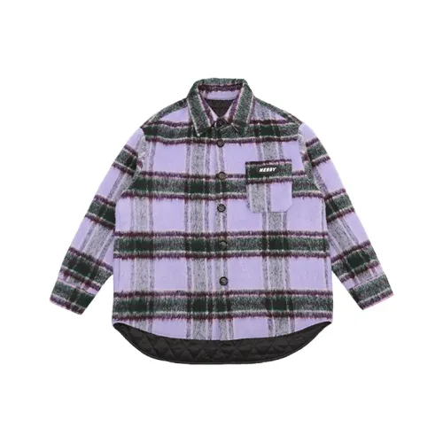 NERDY Хлопковый пуховик унисекс фиолетовый