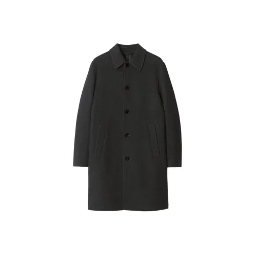 Burberry Серый Мужской Пальто