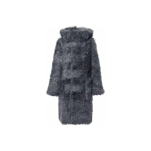 Burberry Серый Мужской Пальто