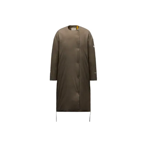 Moncler Грязно-коричневый унисекс куртки