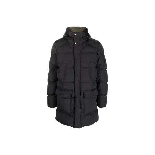 WOOLRICH Черный Мужской Пуховик