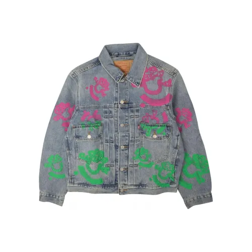 Denim Tears Синий Мужской Джинсовые куртки