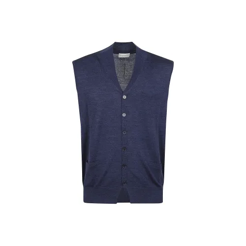BALLANTYNE Blue Men's Gilets BALLANTYNE Синий Мужские Жилеты