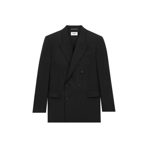 SAINT LAURENT Бизнес-костюм мужской черный