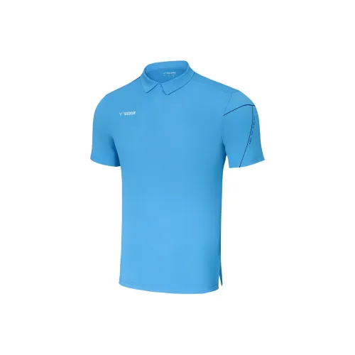 Victor Capsule Polo Unisex Iceberg Blue