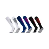 Носки для футбола с длинным голенищем, упаковка из 3 пар (белый/цветной синий/черный)