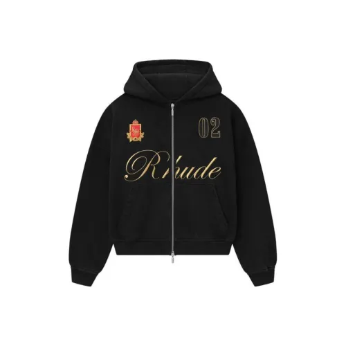 Rhude Черный Унисекс Свитшоты