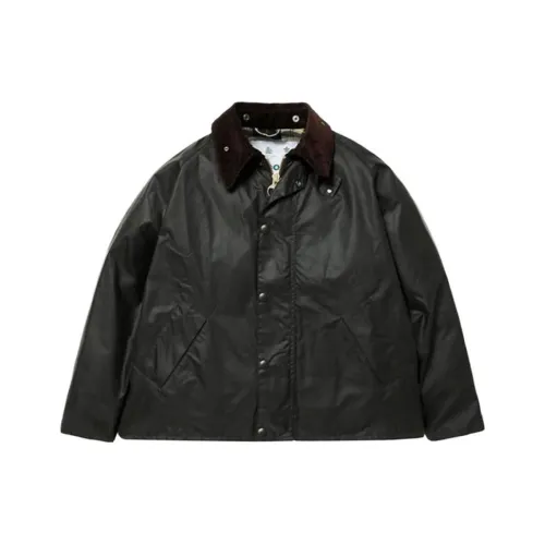 BARBOUR Шалфейный Зеленый Мужские Куртки