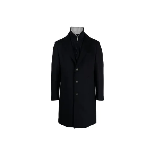 Eleventy FIRSTCLASS Made IN Italy Пальто Мужское Морской Синий