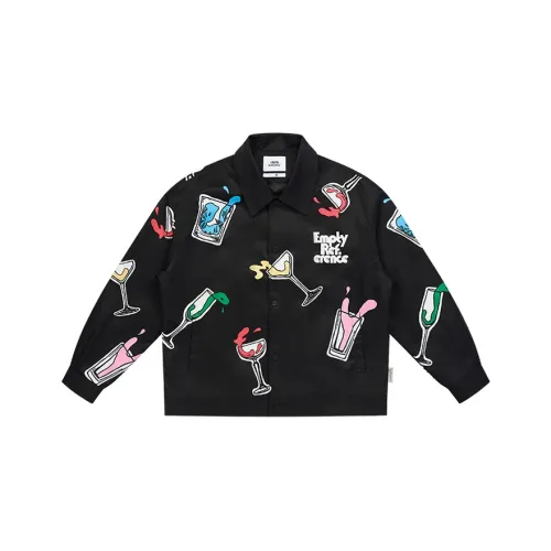 EMPTY REFERENCE Черная унисекс куртка