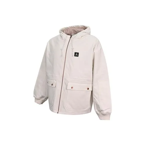 Конверс Белый Мужской Пуховик