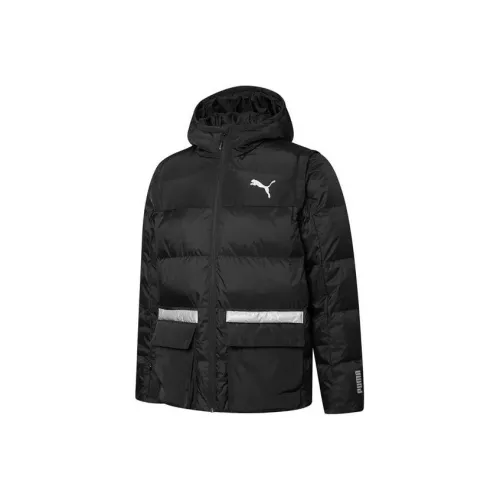 PUMA Черный Мужской Пуховик