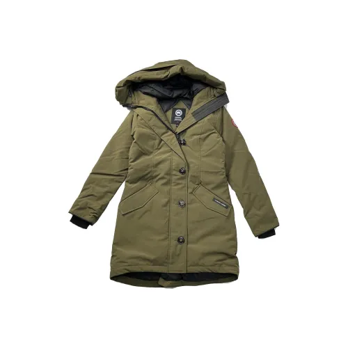 Canada Goose Пуховик Мужской Армейский Зеленый