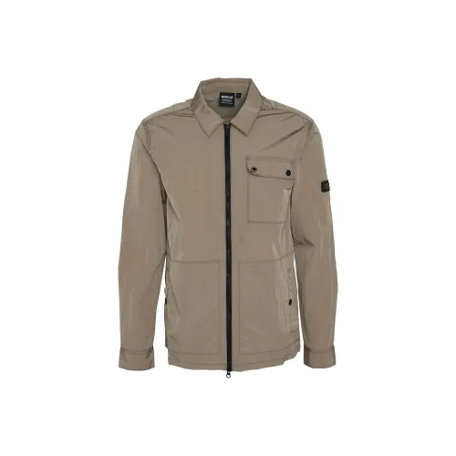 BARBOUR Светло-коричневые мужские куртки