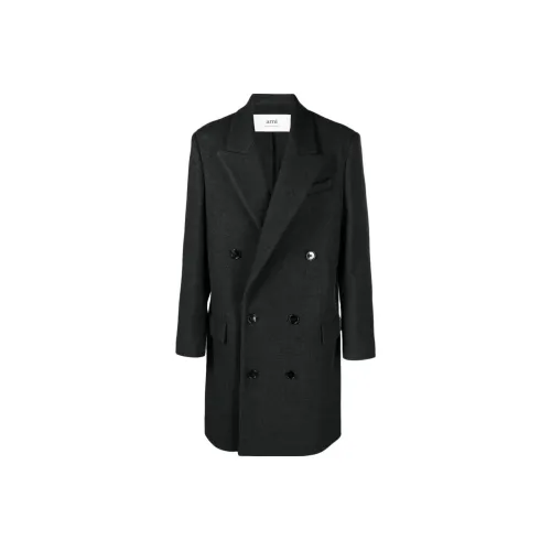 AMIPARIS Черное Мужское Пальто