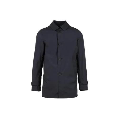 HERNO Синий Мужской Пальто