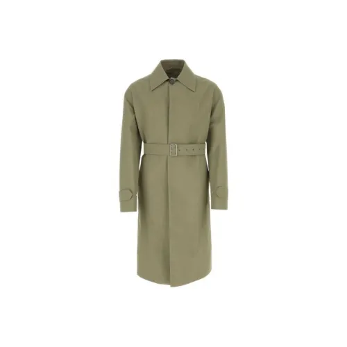 JIL SANDER Зеленое Мужское Пальто