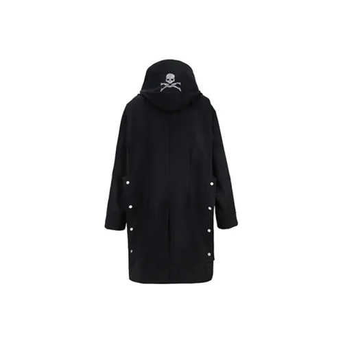 C2H4 Черное унисекс пальто