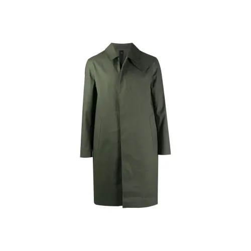 Mackintosh Army Green Мужское Пальто