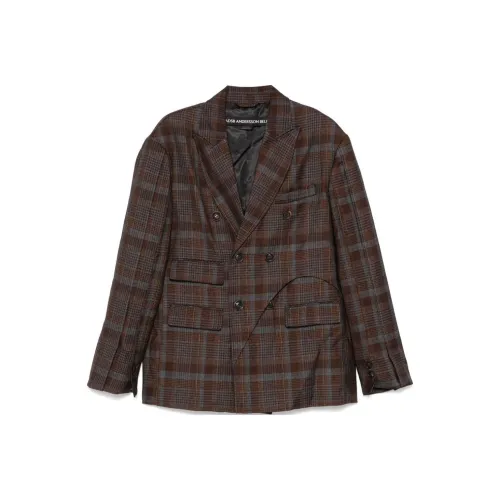 ANDERSSON BELL Collaboration Бизнес-костюм мужской цвет кофе