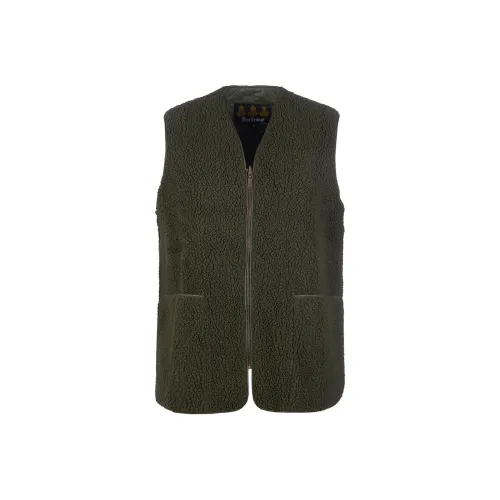 BARBOUR Зеленый Мужской Жилеты