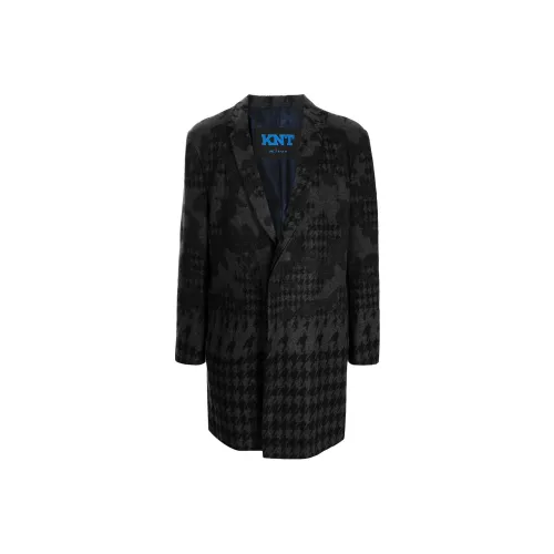 KITON Мужское черное пальто