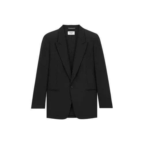 SAINT LAURENT Бизнес-костюм мужской черный