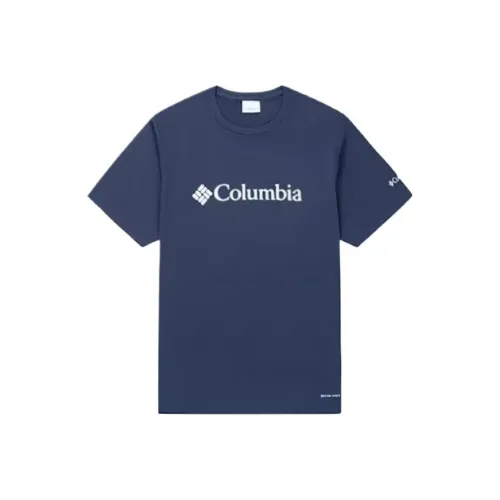 Columbia Co-Brand Темно-Синяя Мужская T-Рубашка
