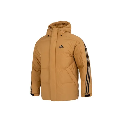 Adidas Пуховик Мужской Желтый