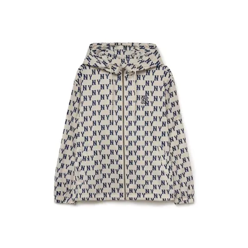 MLB FW23 Куртки и Пальто Унисекс Темный Кремовый