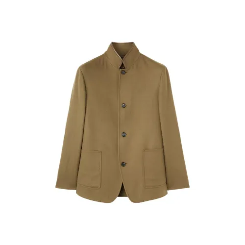 Loro Piana Тундровый Зеленый Мужской Куртки