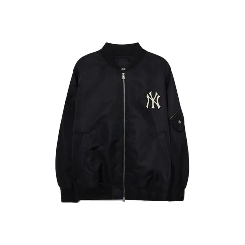 MLB Нью-Йорк Янкис Черные Унисекс Объемные Куртки (Пуфы)