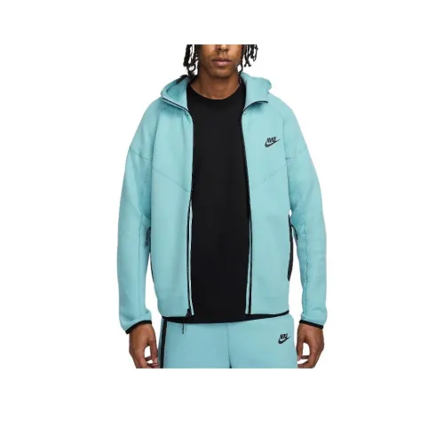 nike Sportswear Tech Fleece Куртки и Пальто Мужской Светло-Синий