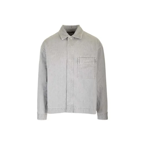 Jacquemus Denim Куртка Мужская Светло-Синяя