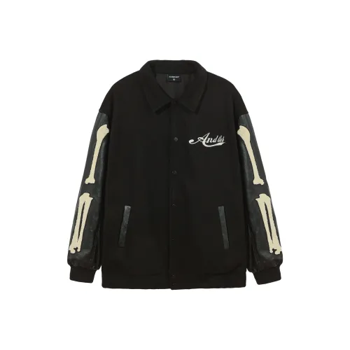 ALL NIGHT DAYS Бейсбольная куртка Осенний Унисекс