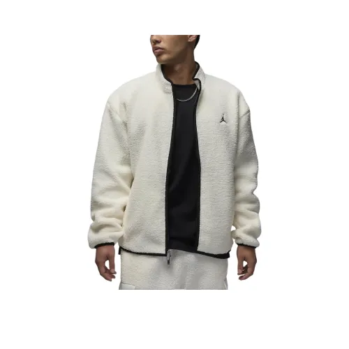 Jordan Flight FW24 High PILE Флис Куртки Пальто Мужской Парус Парус