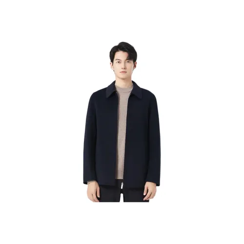 SUNDANCE Темно-синий Мужское Пальто
