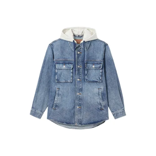 Levi's Denim Jacket Men's Washed Blue