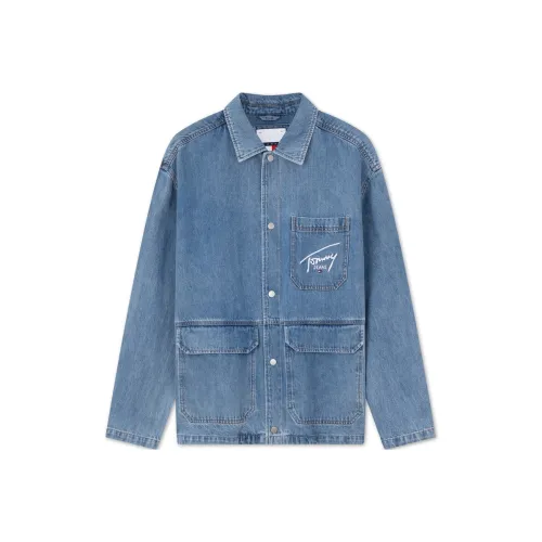 Tommy Hilfiger Denim Куртка Мужская Джинсовая Синяя