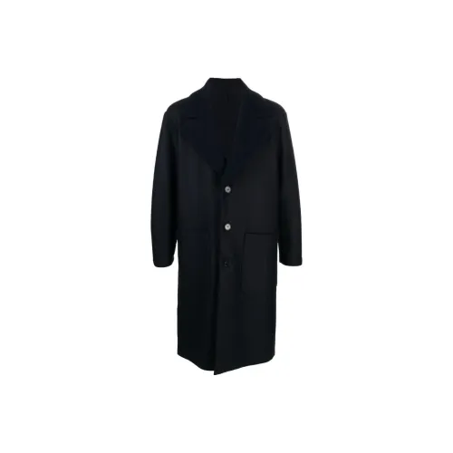 HARRIS WHARF LONDON Blue Men's Coat HARRIS WHARF LONDON Синий Мужской Пальто