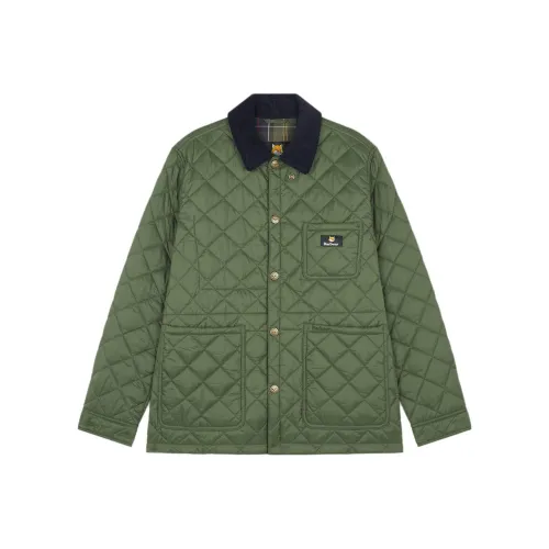 Maison Kitsune Зеленая Унисекс Куртка