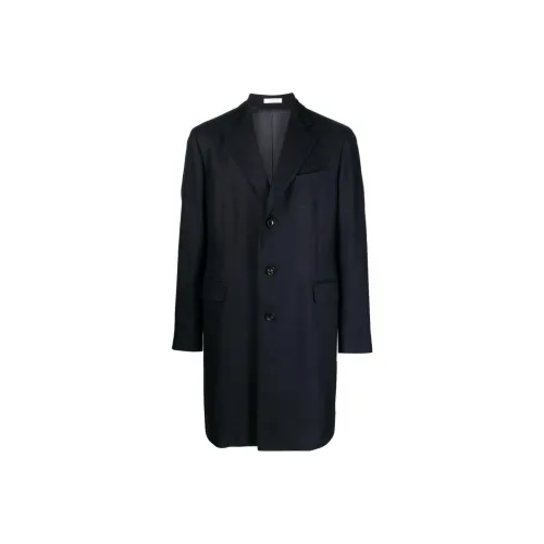 Boglioli Пальто Мужское Морской Синий