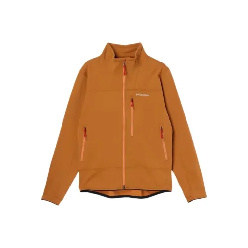 Columbia совместный бренд Tech Горы Are Calling™ Tech Fleece Куртки Пальто Унисекс Земляной умбровый